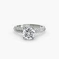 Solitaire with Pavé