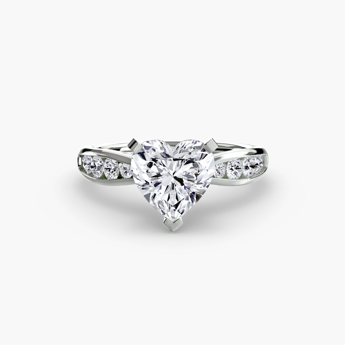 Solitaire with Pavé 3