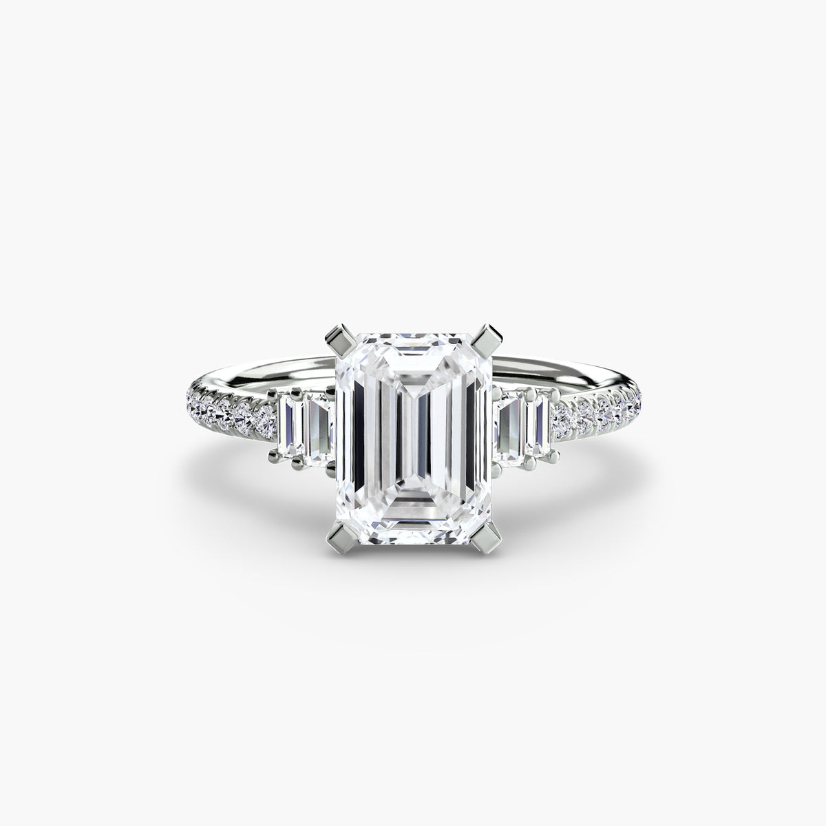 Solitaire with Pavé 4