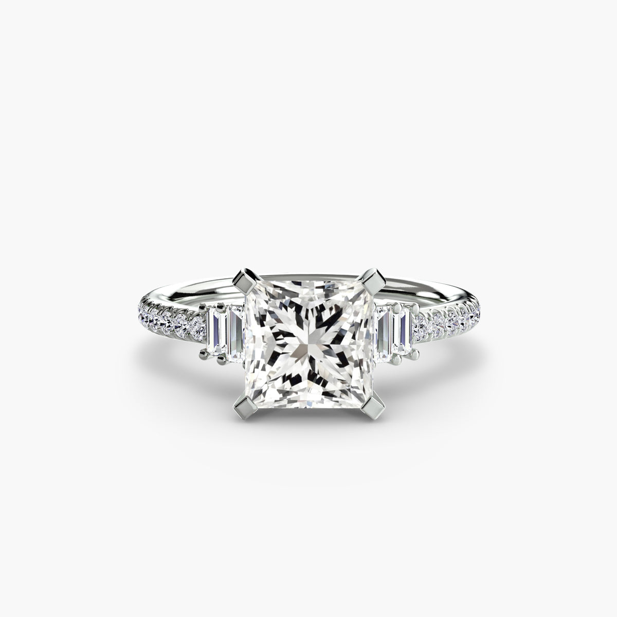 Solitaire with Pavé 4
