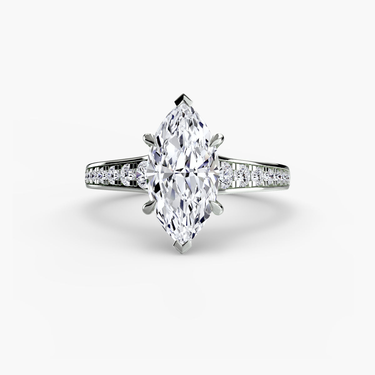 Solitaire with Pavé 7
