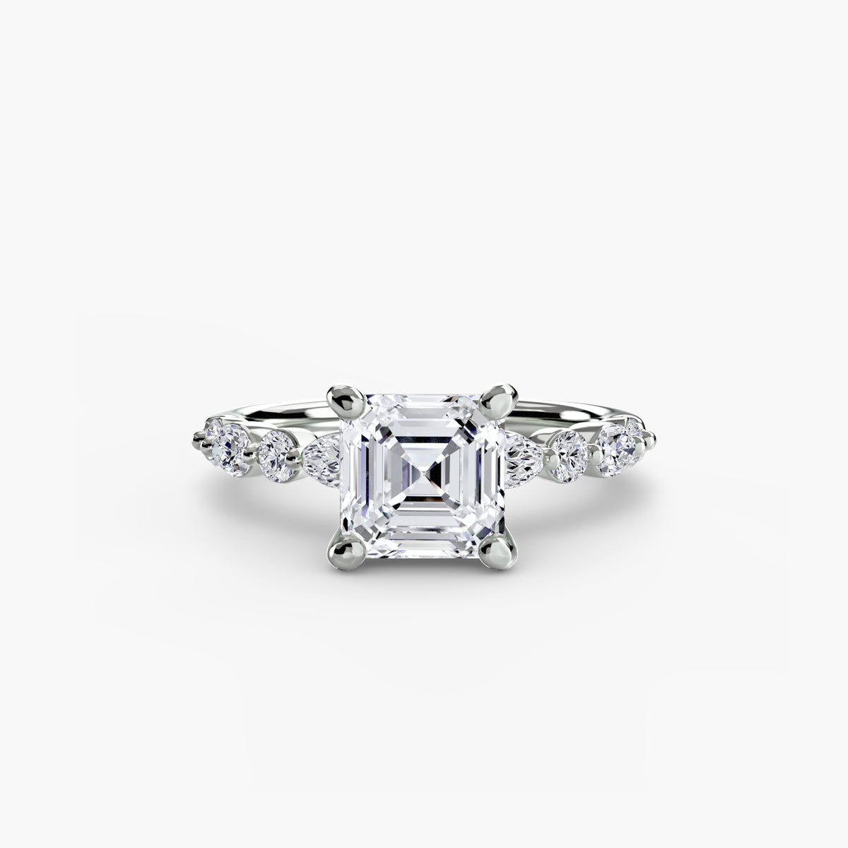 Solitaire with Eternity Pavé 2
