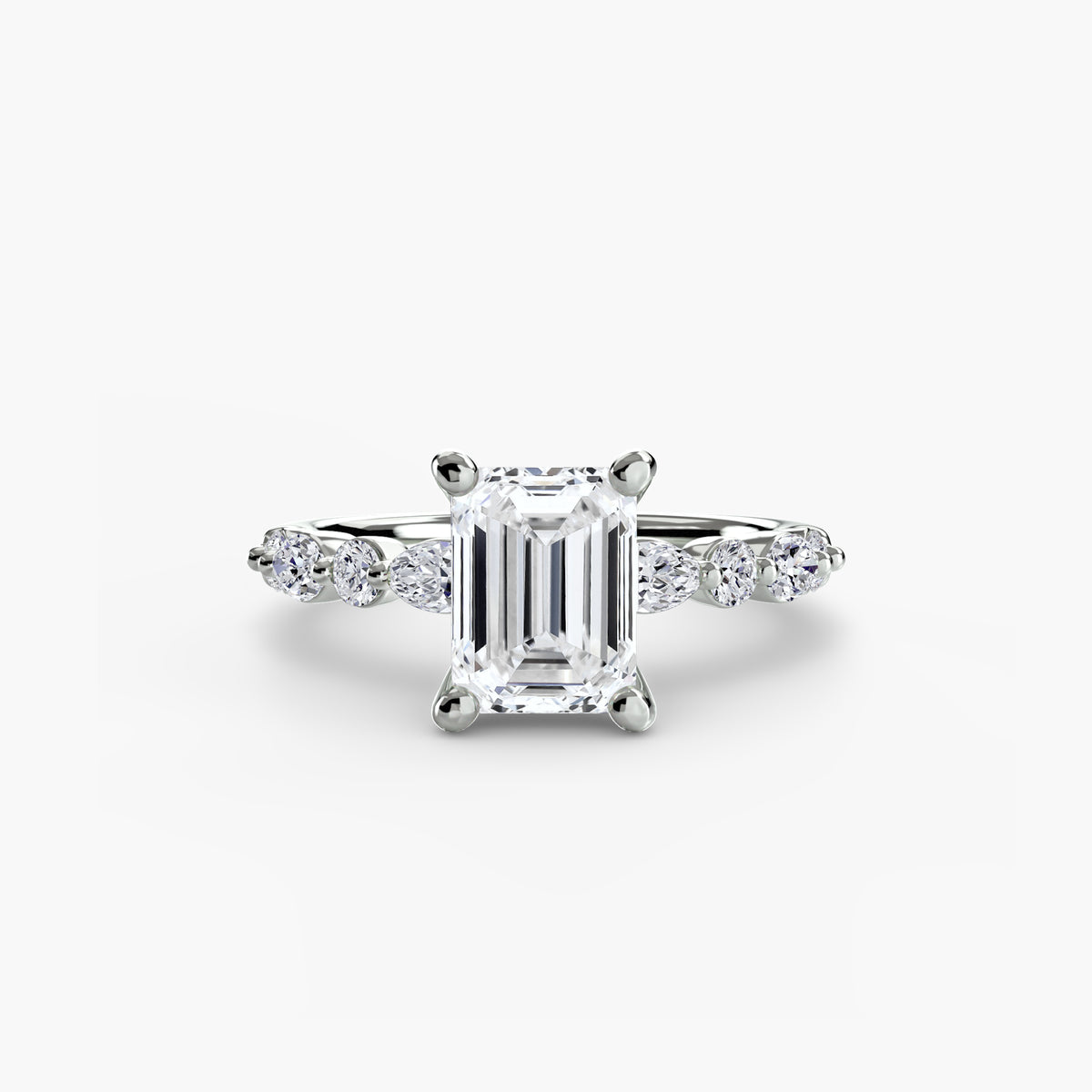 Solitaire with Eternity Pavé 2